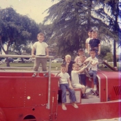 Eric 231.jpg: 1963 - Eric's 8th Birthday? 